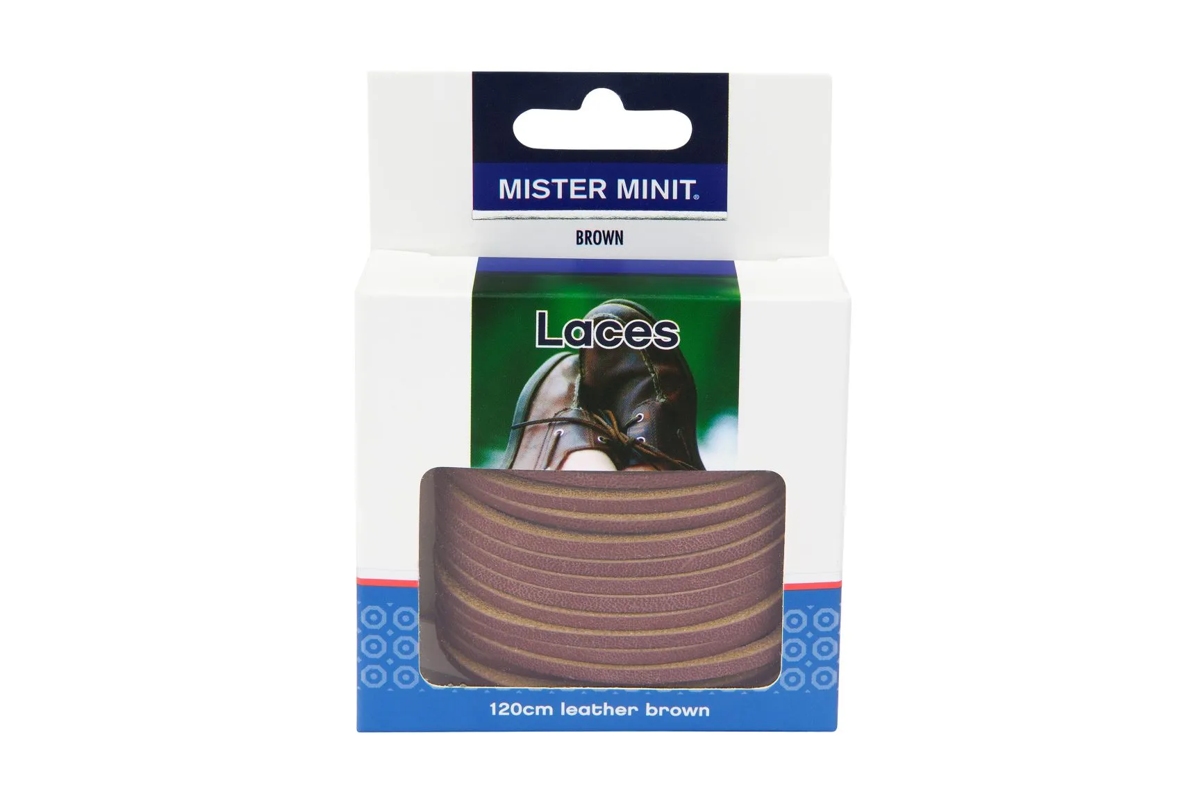 120cm Leather Brown Laces
