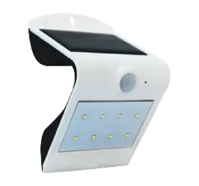 1.5-Watts Solar Curve Motion Light Front-30K Back-30K 220 Lumens IP65
