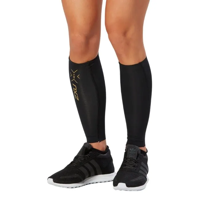 2XU UA3064B Elite MCS Compression Calf Guards