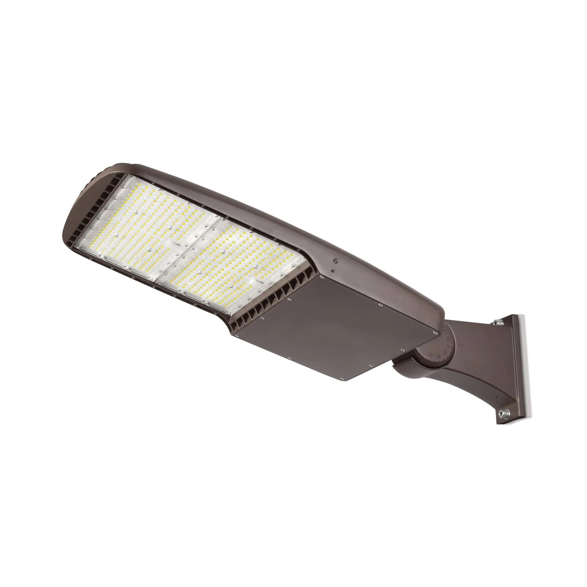 300W LED Parking Lot Light - Direct Mount - 42,000lm - 100/277VAC Shorting Cap - 5000K - DLC 5.1