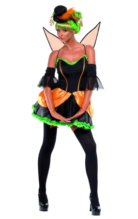 Adult Pumpkin Fairy "Rebel Toons" Costume - Medium