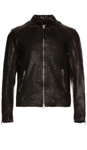 ALLSAINTS Cora Leather Jacket in Black
