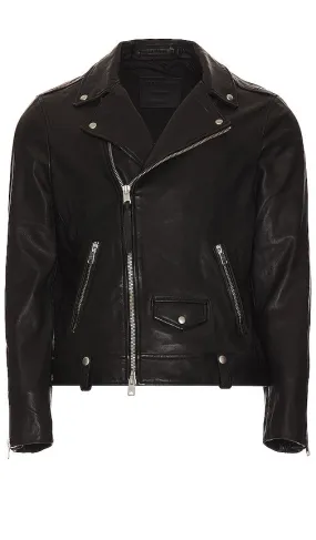 ALLSAINTS Milo Biker Jacket in Black