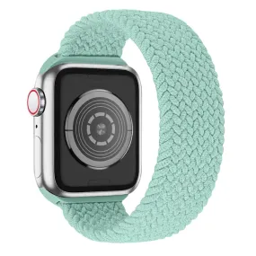 Apple Watch (45mm) elastic watch strap - Mint Green / Size: M