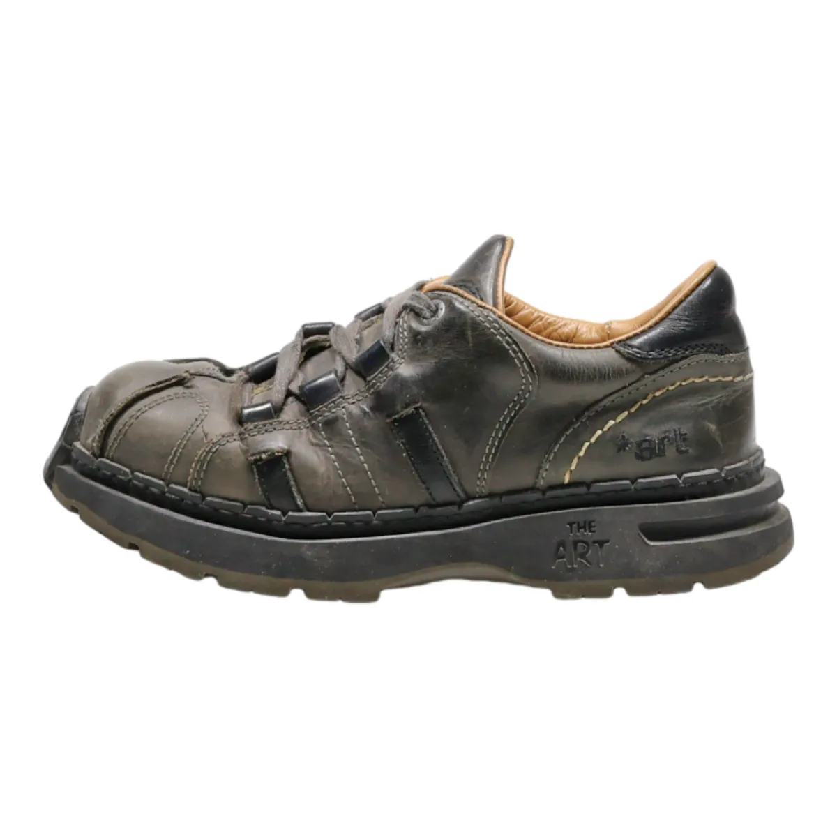 ART Hiking Boots Grey Leather Mens UK 6