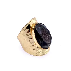 Bold Crystal Statement Ring