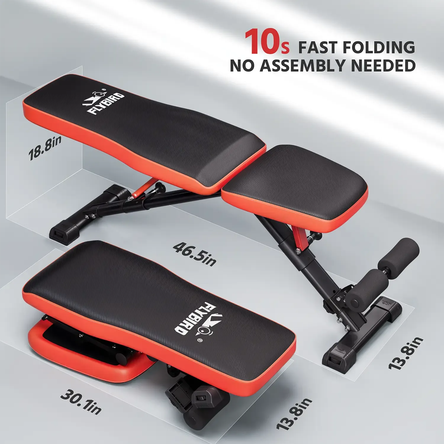Bundle: Eco-Friendly Weight Set(Dumbbells, Kettlebells, etc.)& Weight Bench FB299