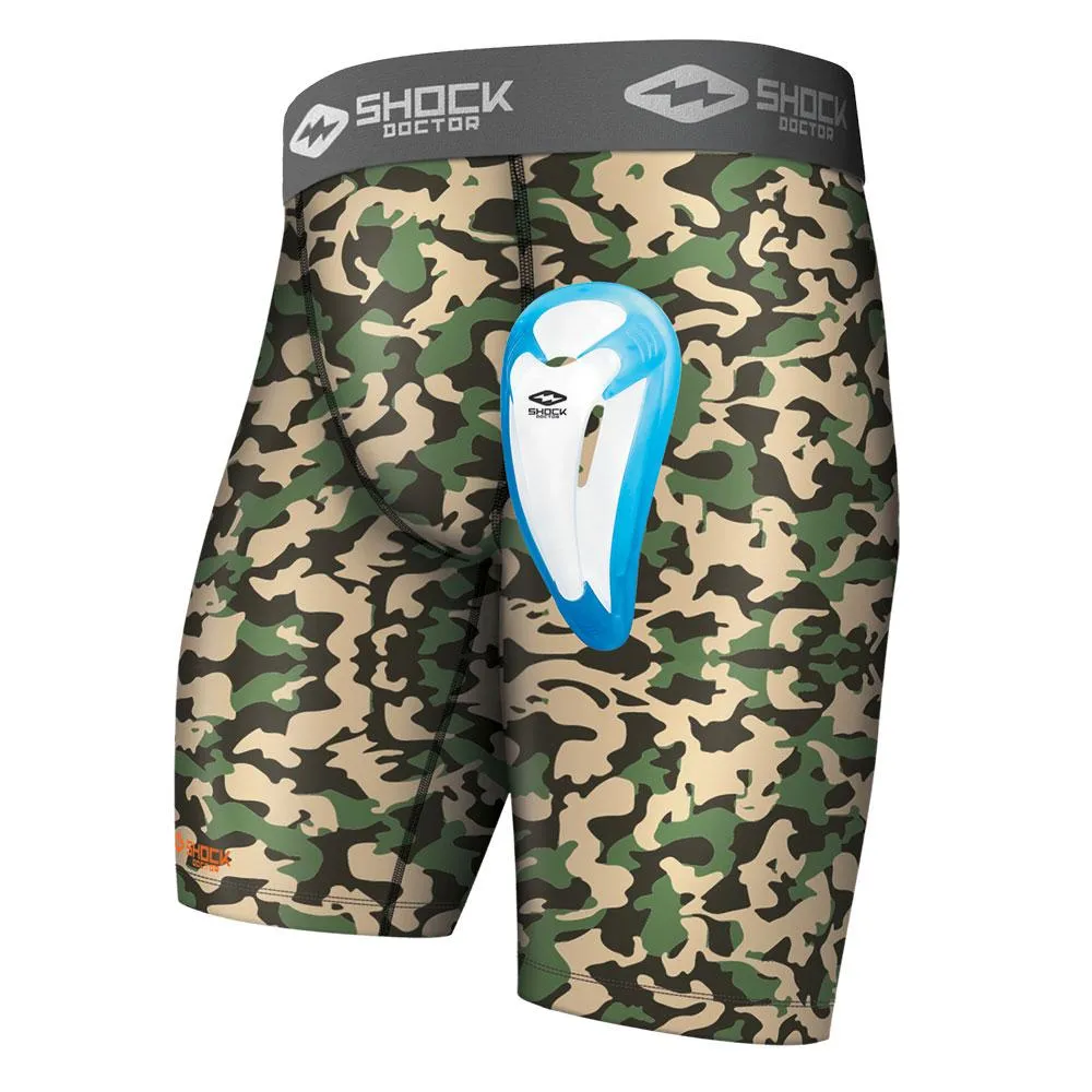 Camo Core Compression Short with Bio-Flex Cup