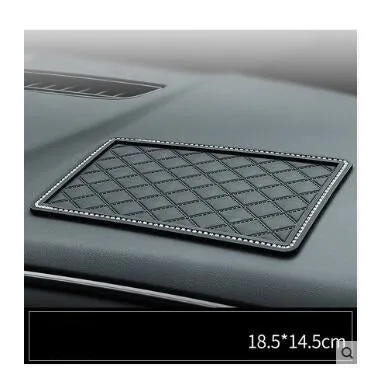 Color: DiamondM - Car mobile phone bracket car anti-skid pad car