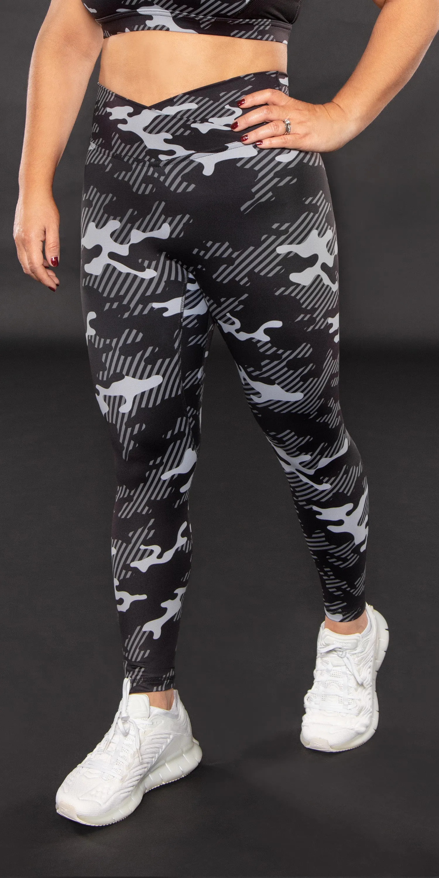 Combat Camo - Crosswaist Legging