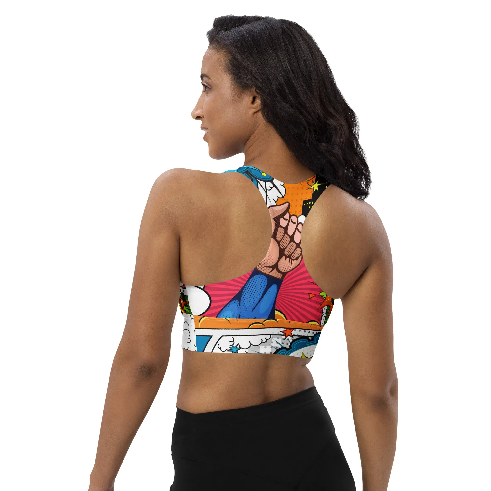 COMIC COLLECTION Longline sports bra
