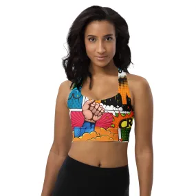 COMIC COLLECTION Longline sports bra