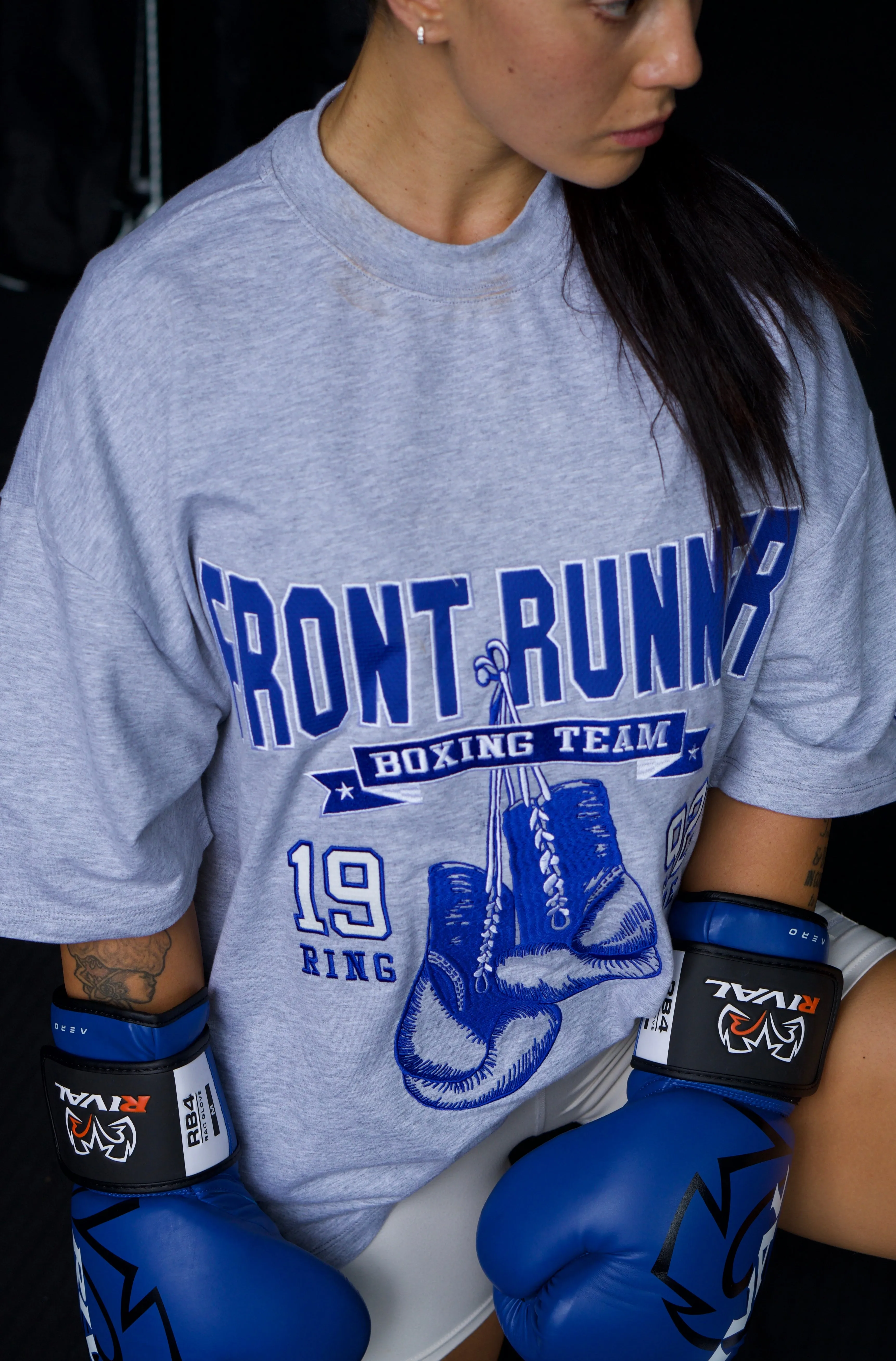 Final Round Tee - Cobalt Grey