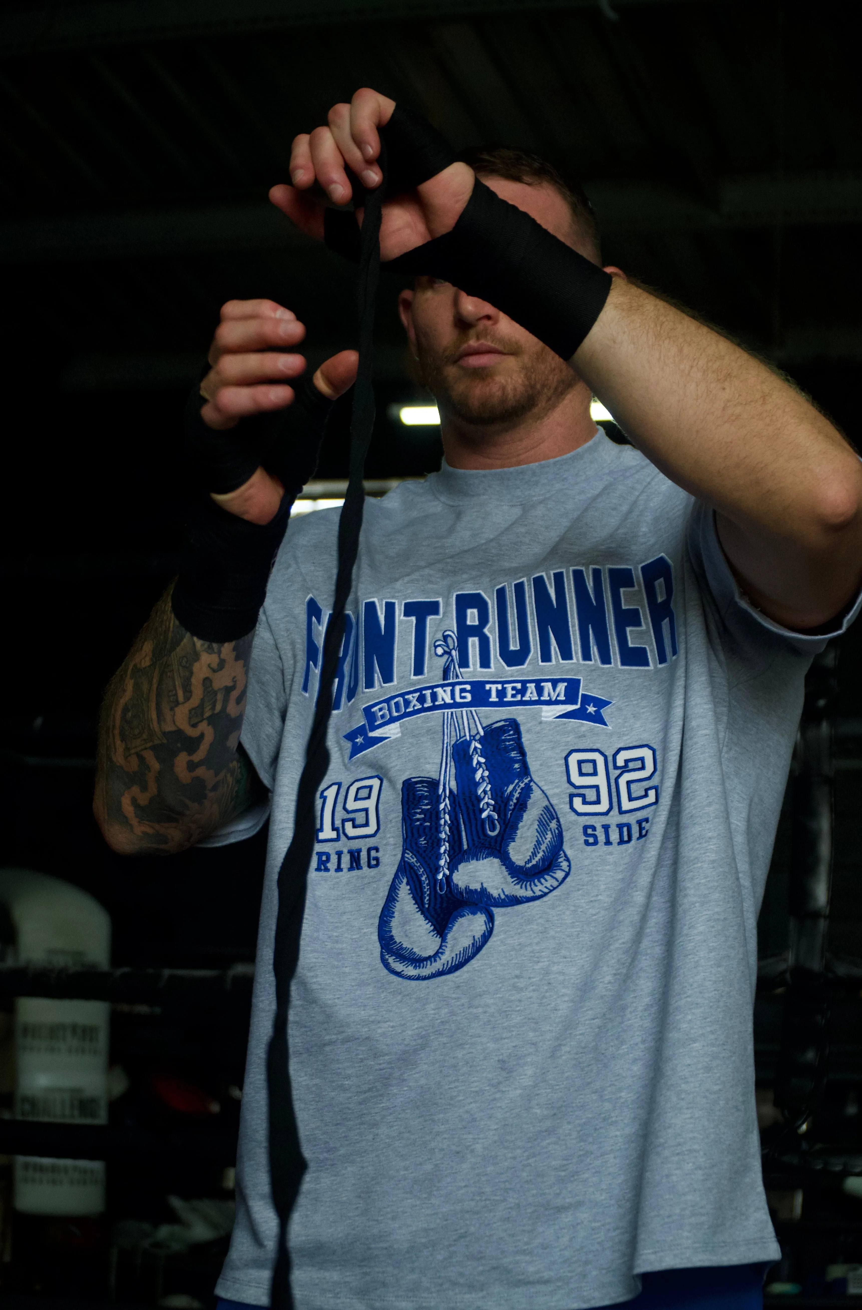 Final Round Tee - Cobalt Grey