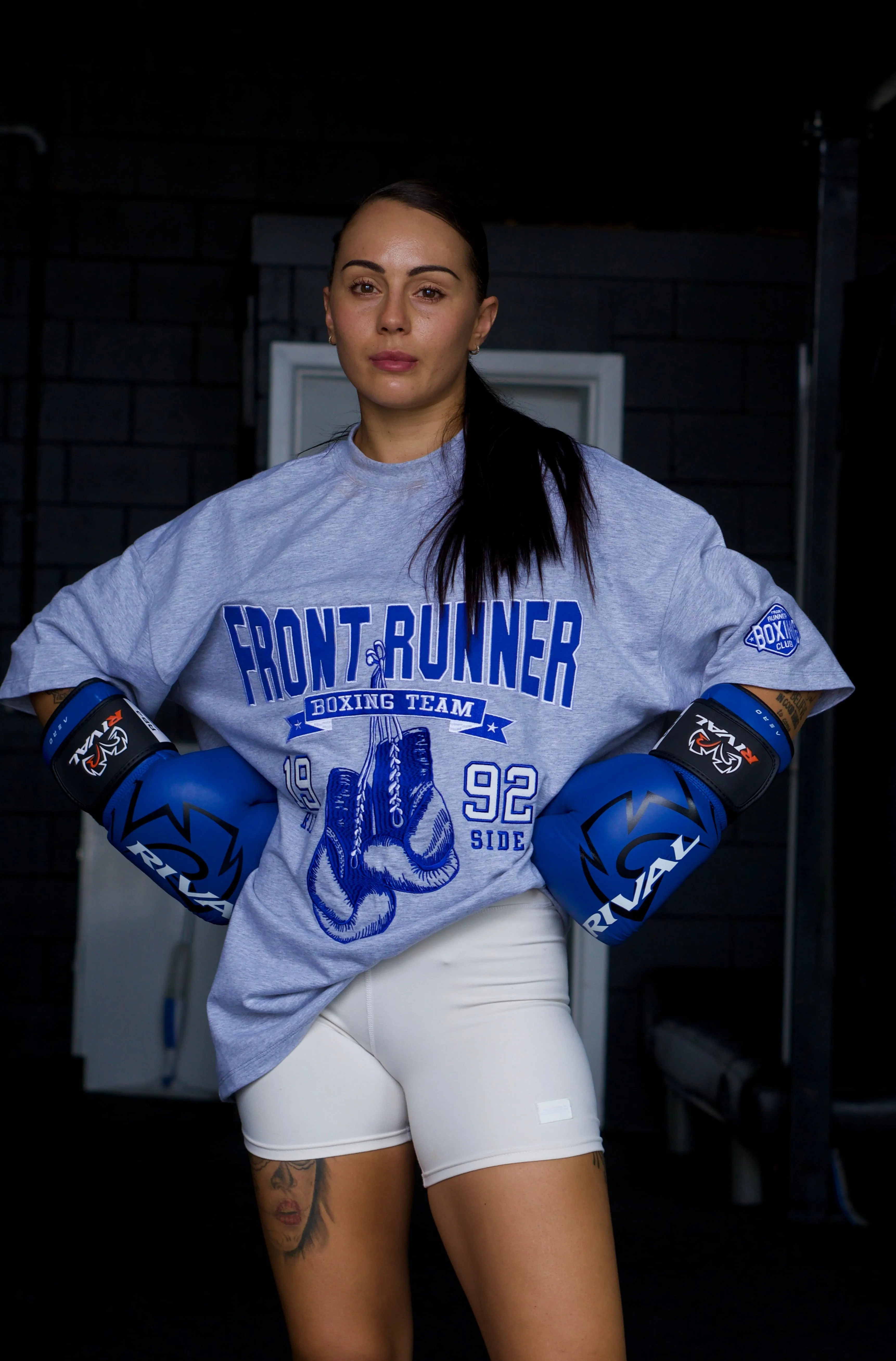 Final Round Tee - Cobalt Grey