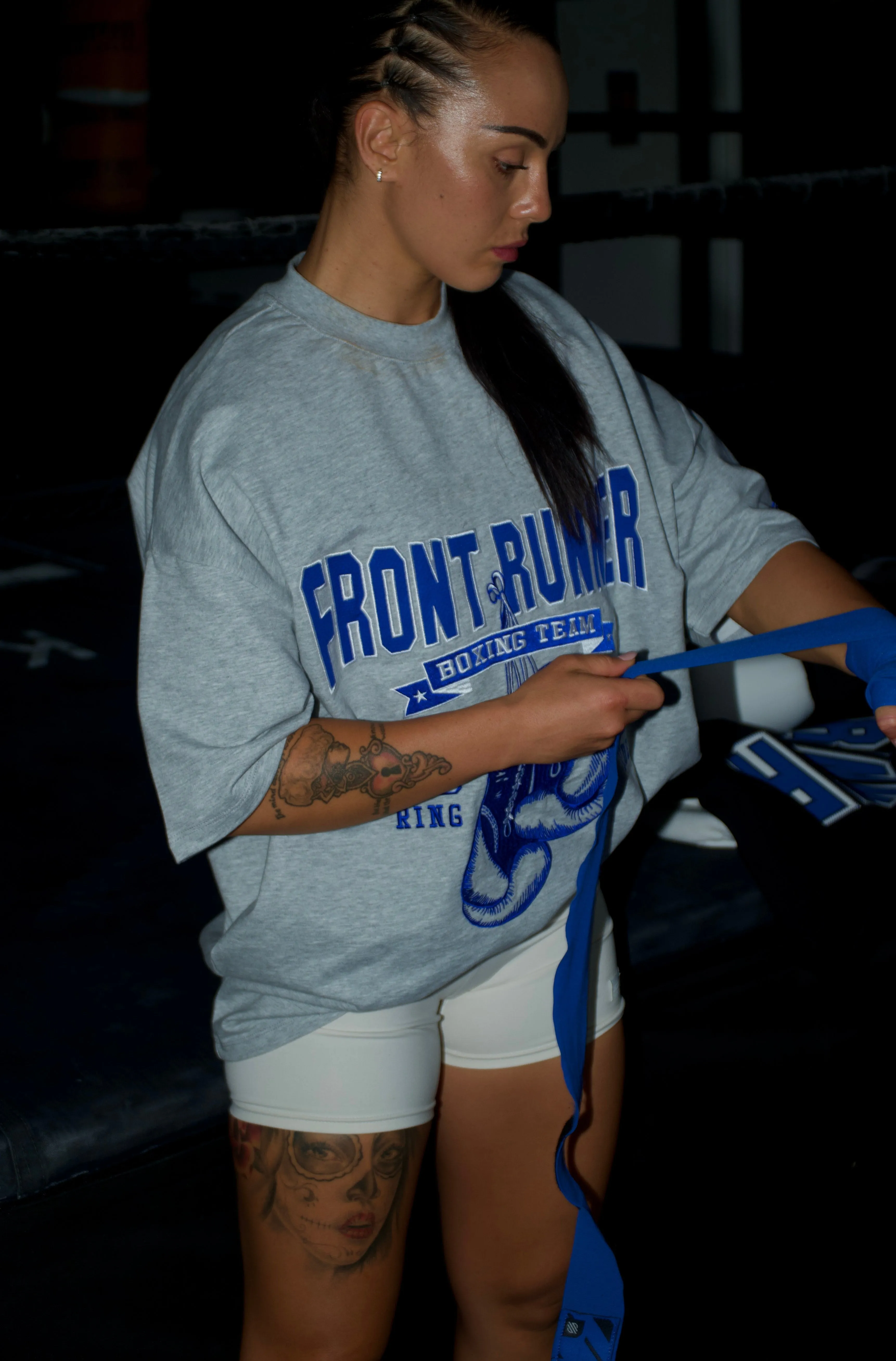 Final Round Tee - Cobalt Grey
