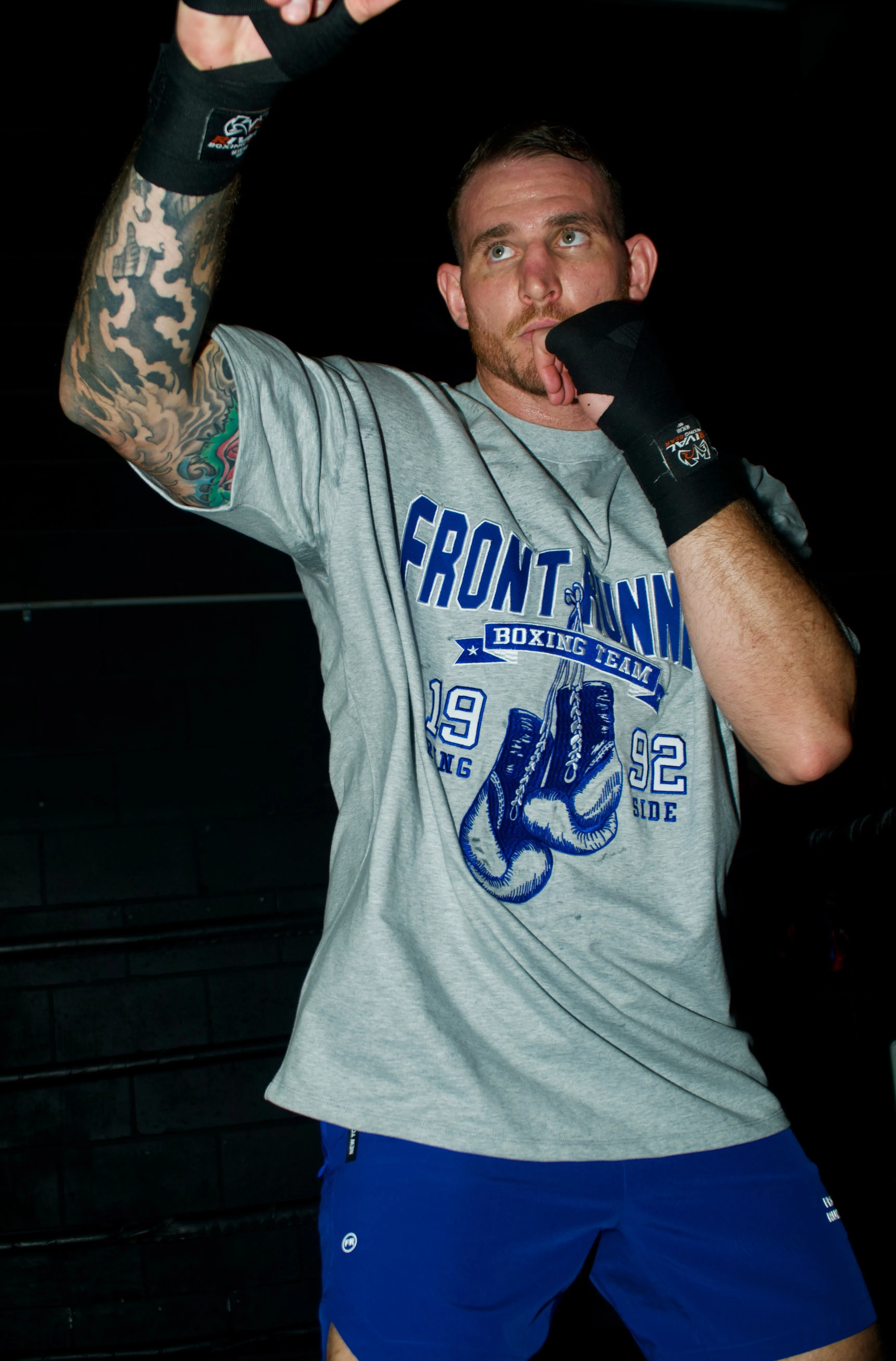 Final Round Tee - Cobalt Grey