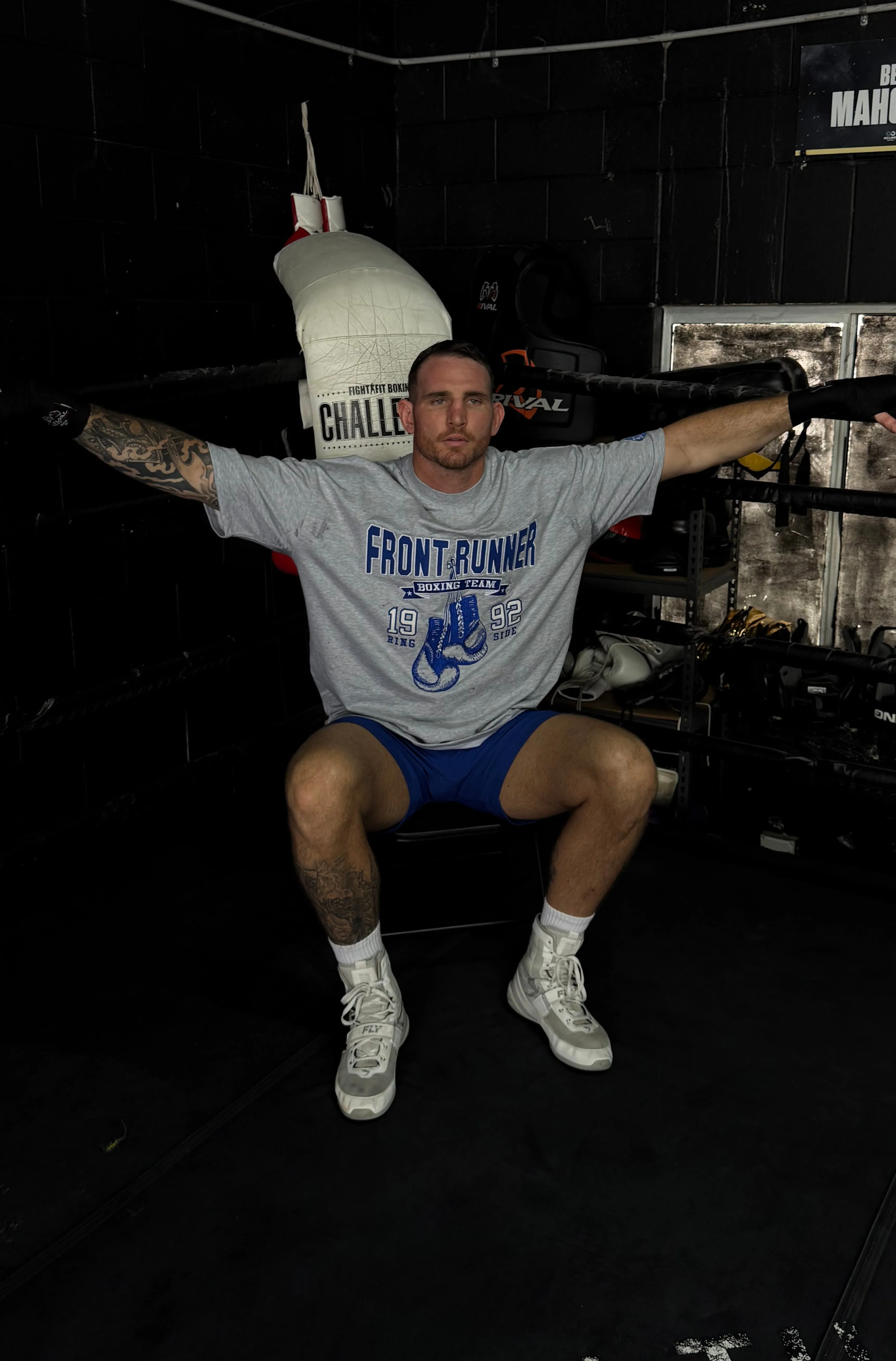 Final Round Tee - Cobalt Grey