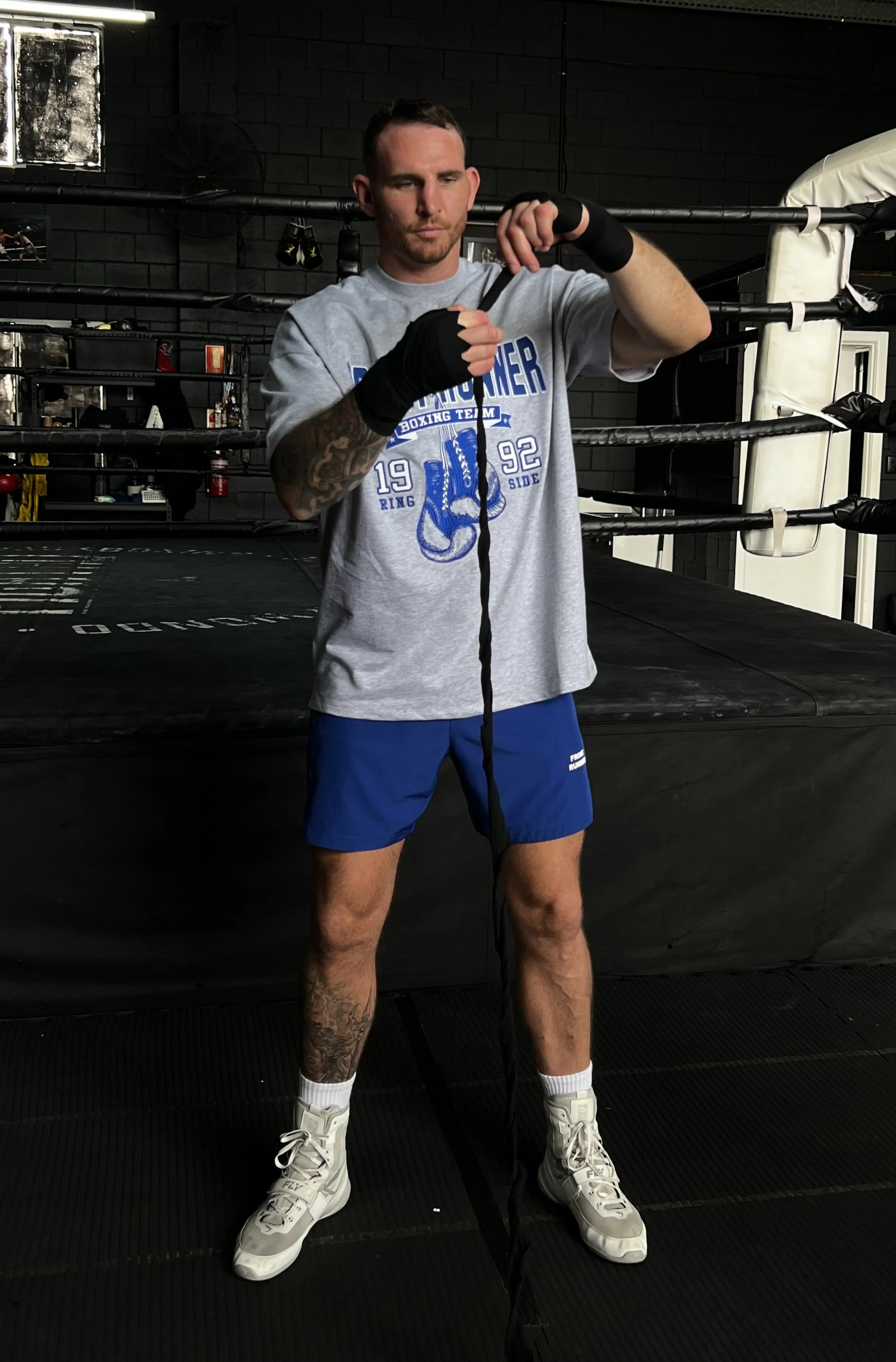 Final Round Tee - Cobalt Grey