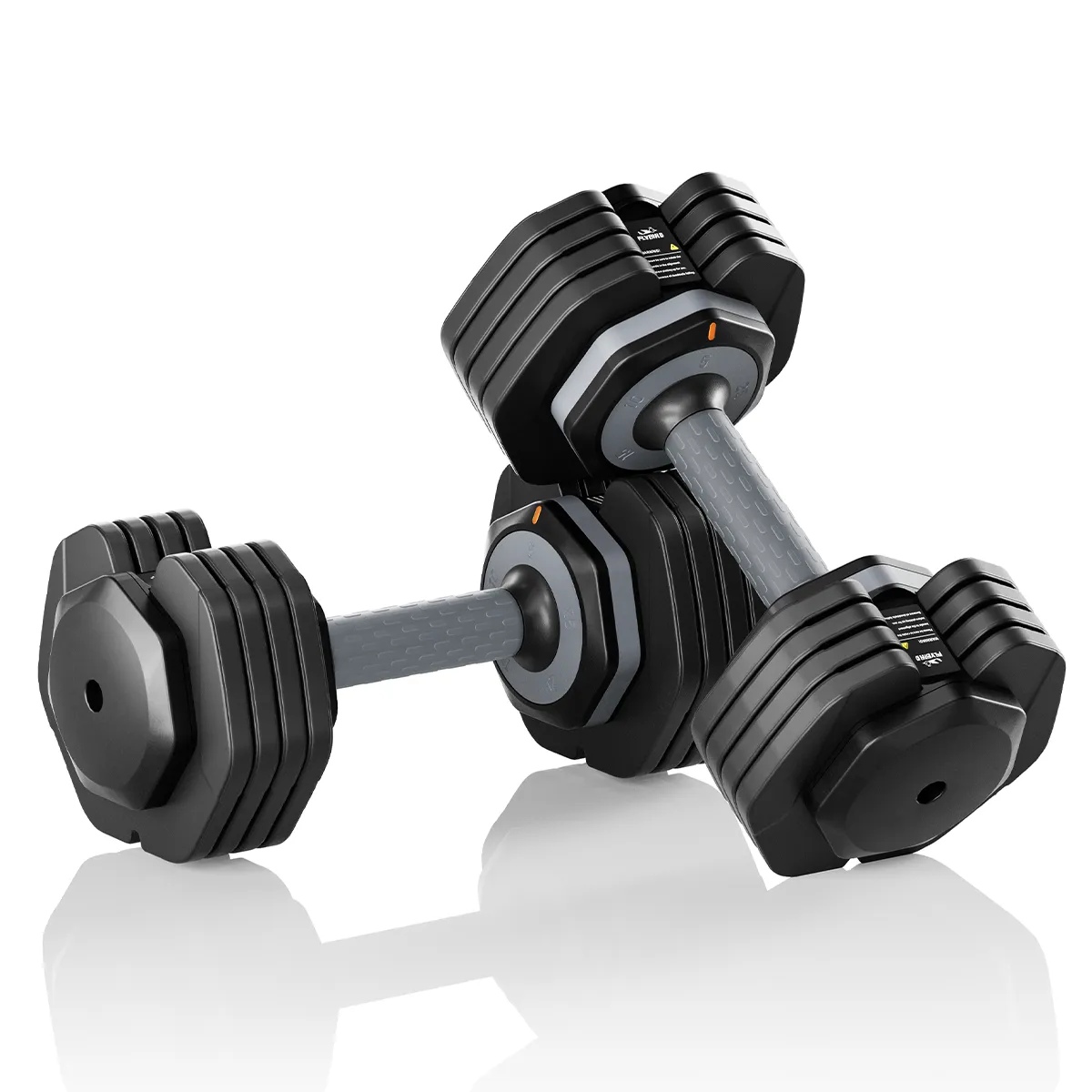 FLYBIRD Quick Adjustable Dumbbell Weight Set  | 25LBS
