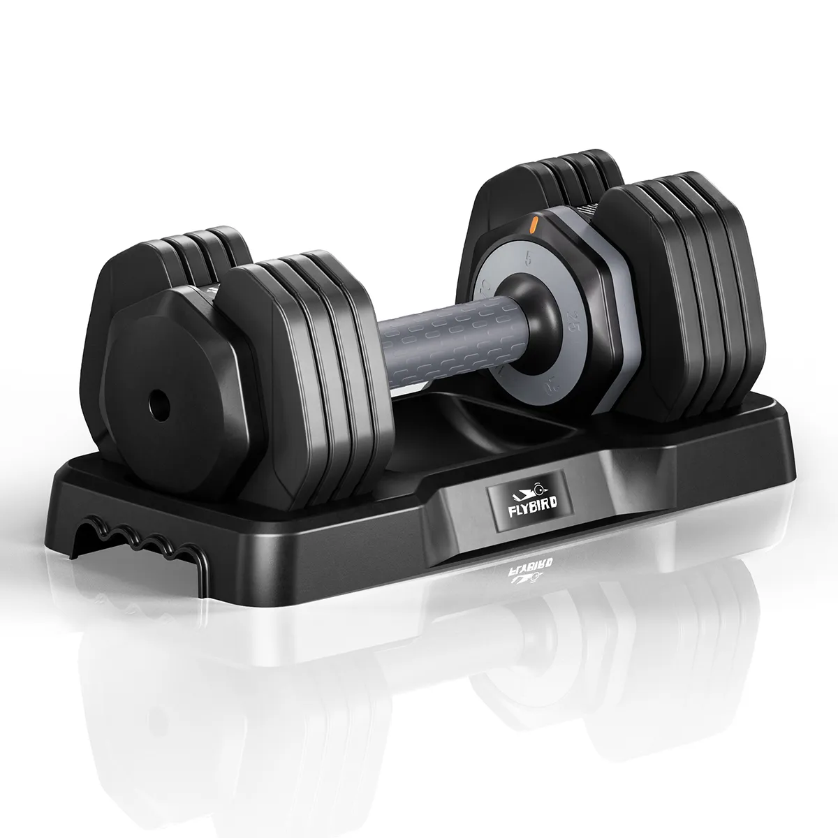 FLYBIRD Quick Adjustable Dumbbell Weight Set  | 25LBS