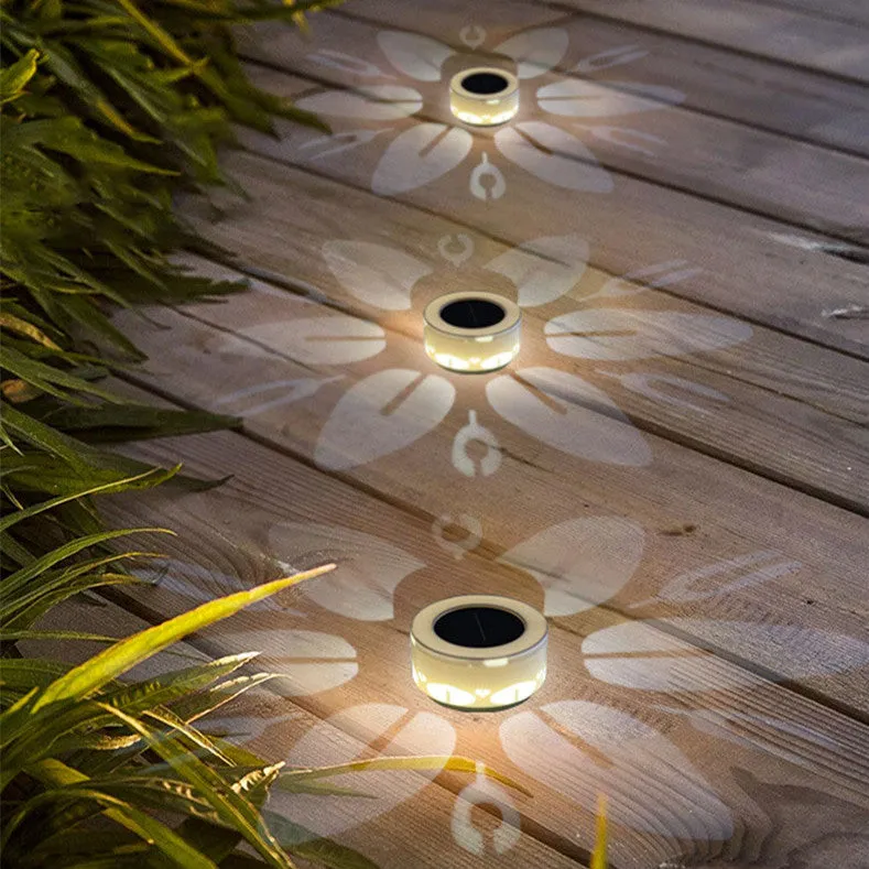 Garden Landscape Decoration Solar Outdoor Flower Pattern Lamp