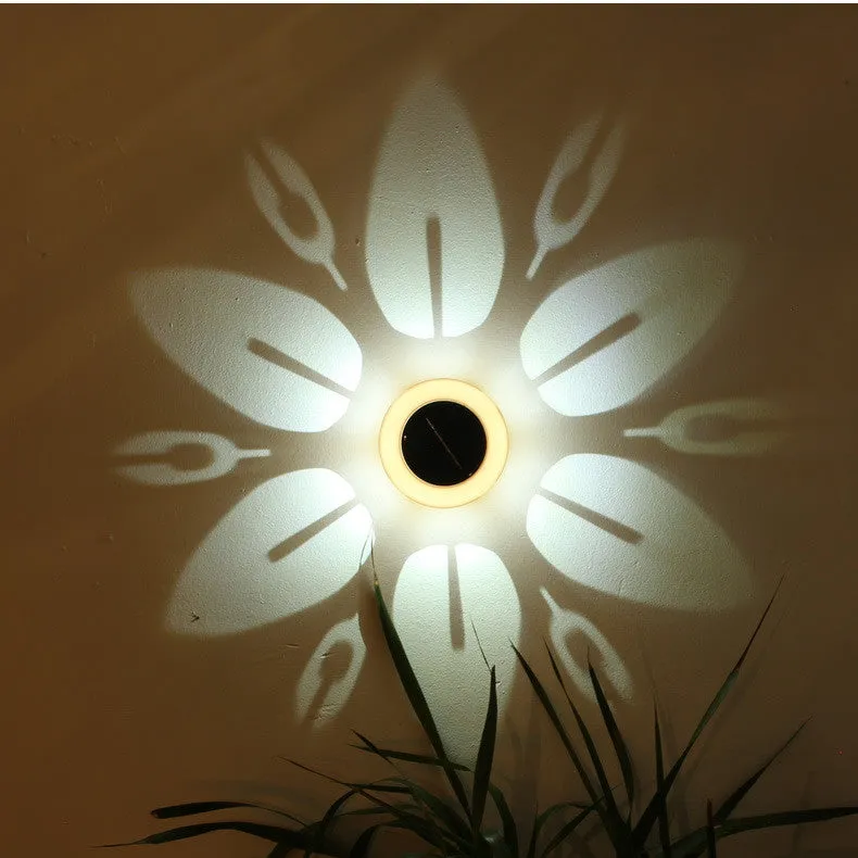 Garden Landscape Decoration Solar Outdoor Flower Pattern Lamp