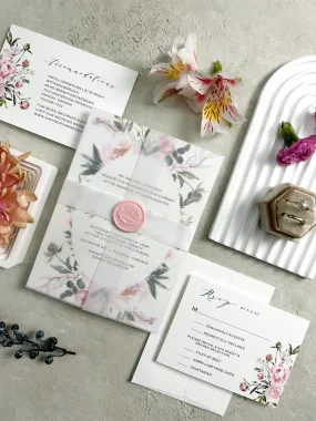 Hand painted, rollable styling mat for wedding photography|pale olive