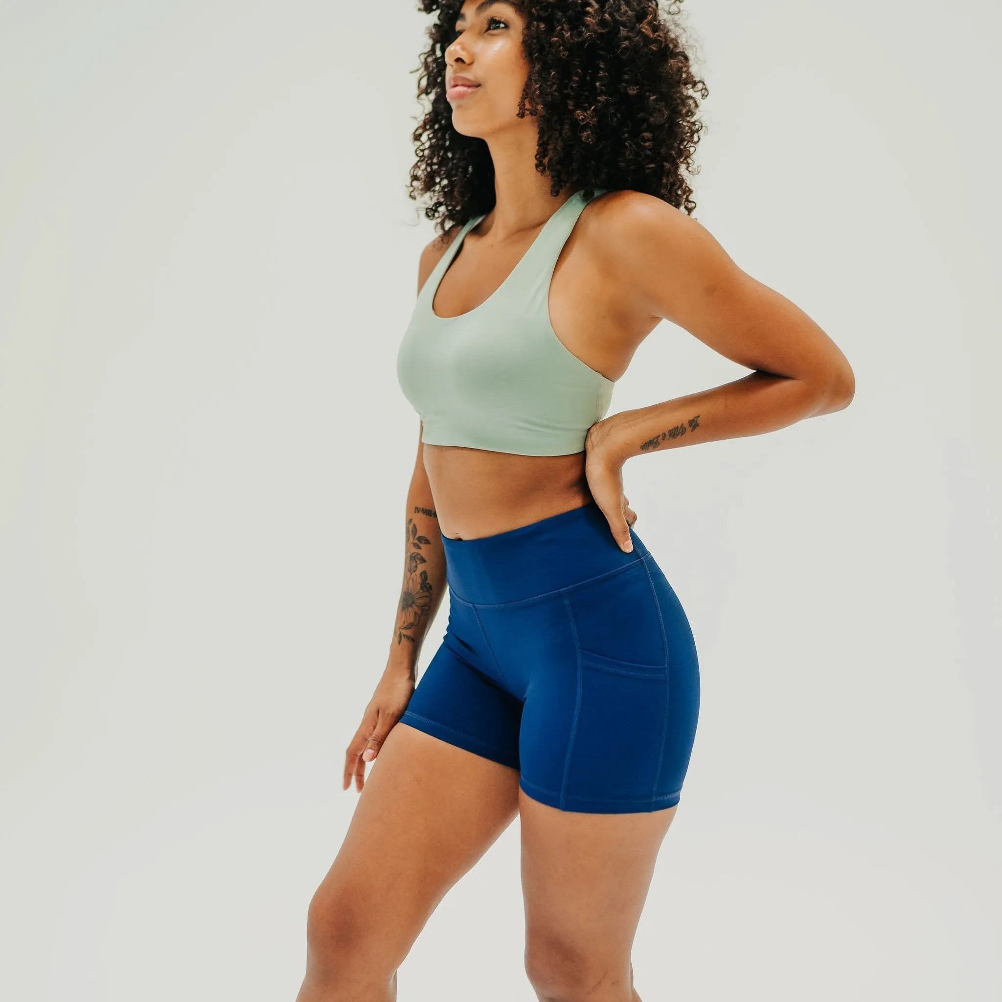 High Waisted Rio Shorts (3.75 in. inseam) - Classic Navy