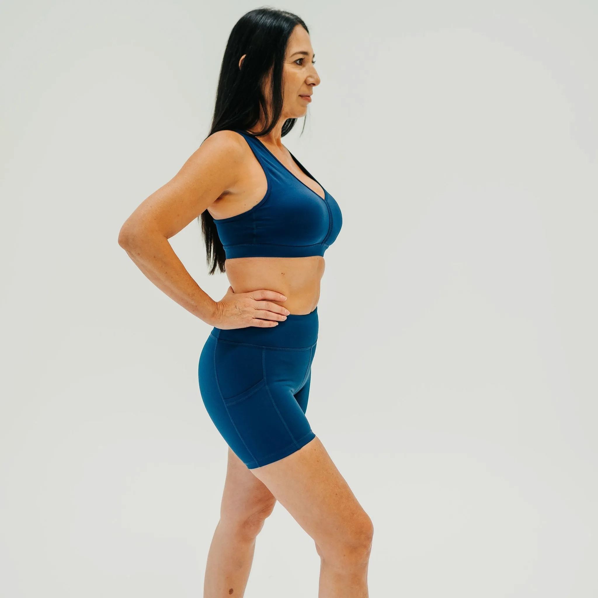 High Waisted Rio Shorts (3.75 in. inseam) - Classic Navy