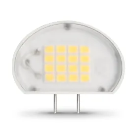 LED Bulbs, 20W, 400 Lumens, Cabinet Light Bulb , G8 Base, Clear, 3000K