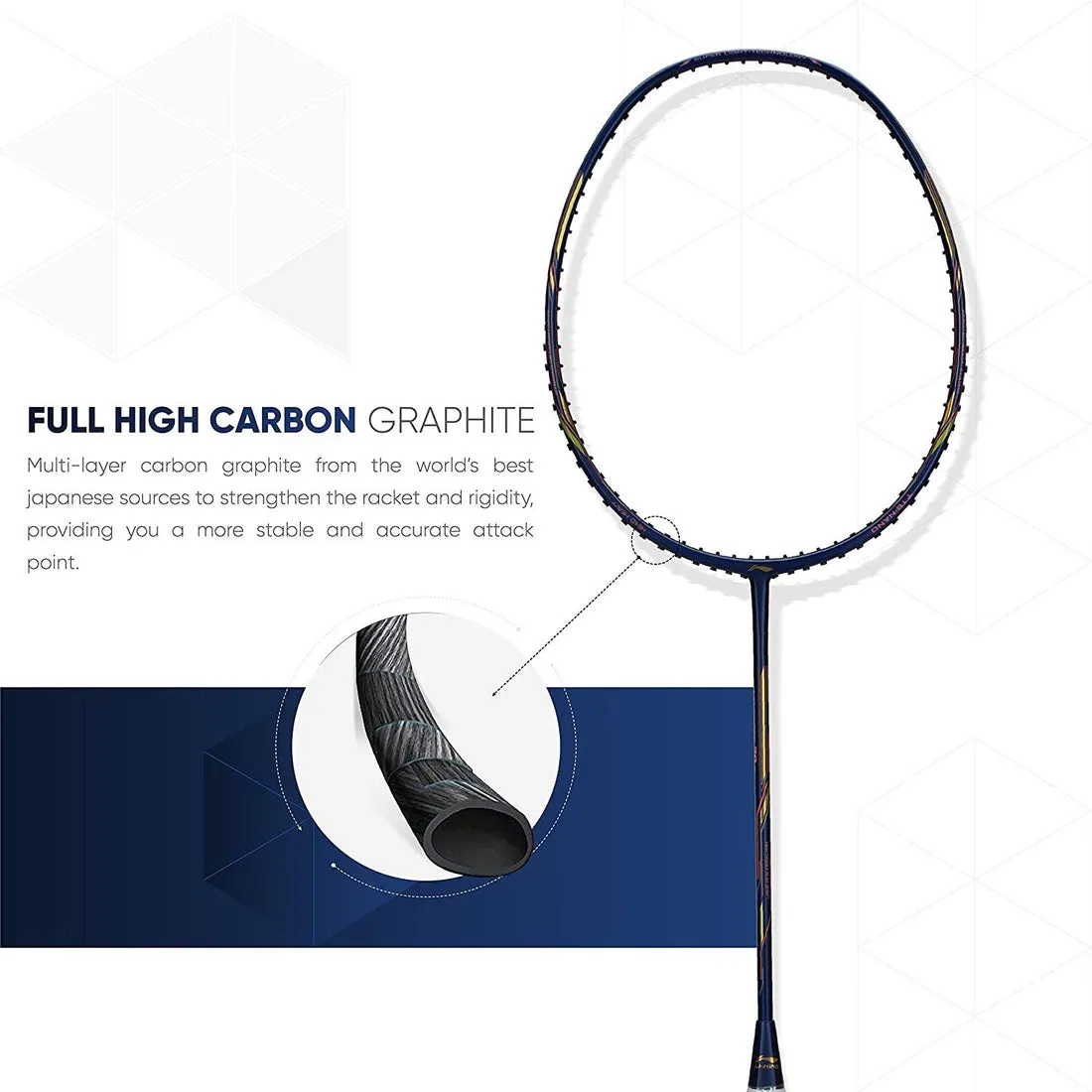 Li-Ning Air Force G2 Carbon Fibre Badminton Racket - 79 Grams