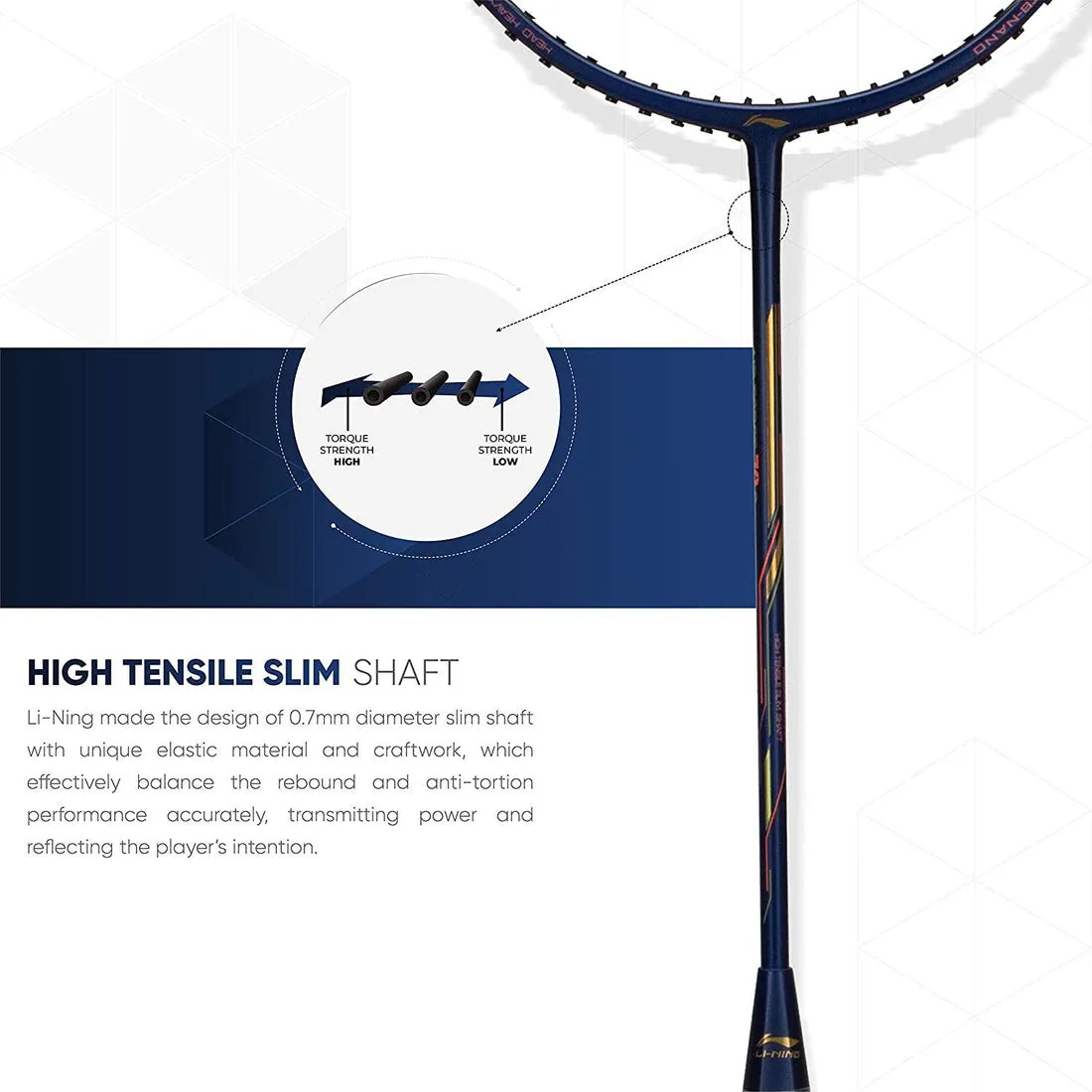 Li-Ning Air Force G2 Carbon Fibre Badminton Racket - 79 Grams