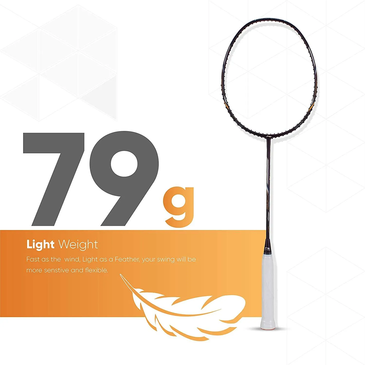 Li-Ning Air Force G2 Carbon Fibre Badminton Racket - 79 Grams