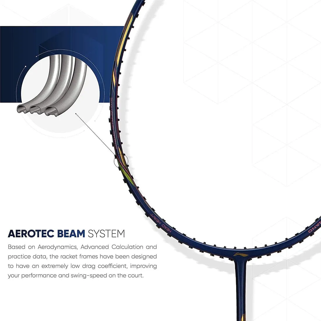 Li-Ning Air Force G2 Carbon Fibre Badminton Racket - 79 Grams