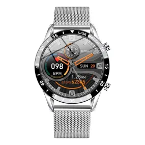 Lige Full Touch Screen Bluetooth Calling Smart Watch IP67 Waterproof Record Number of Steps Heart Rate Sports Watch