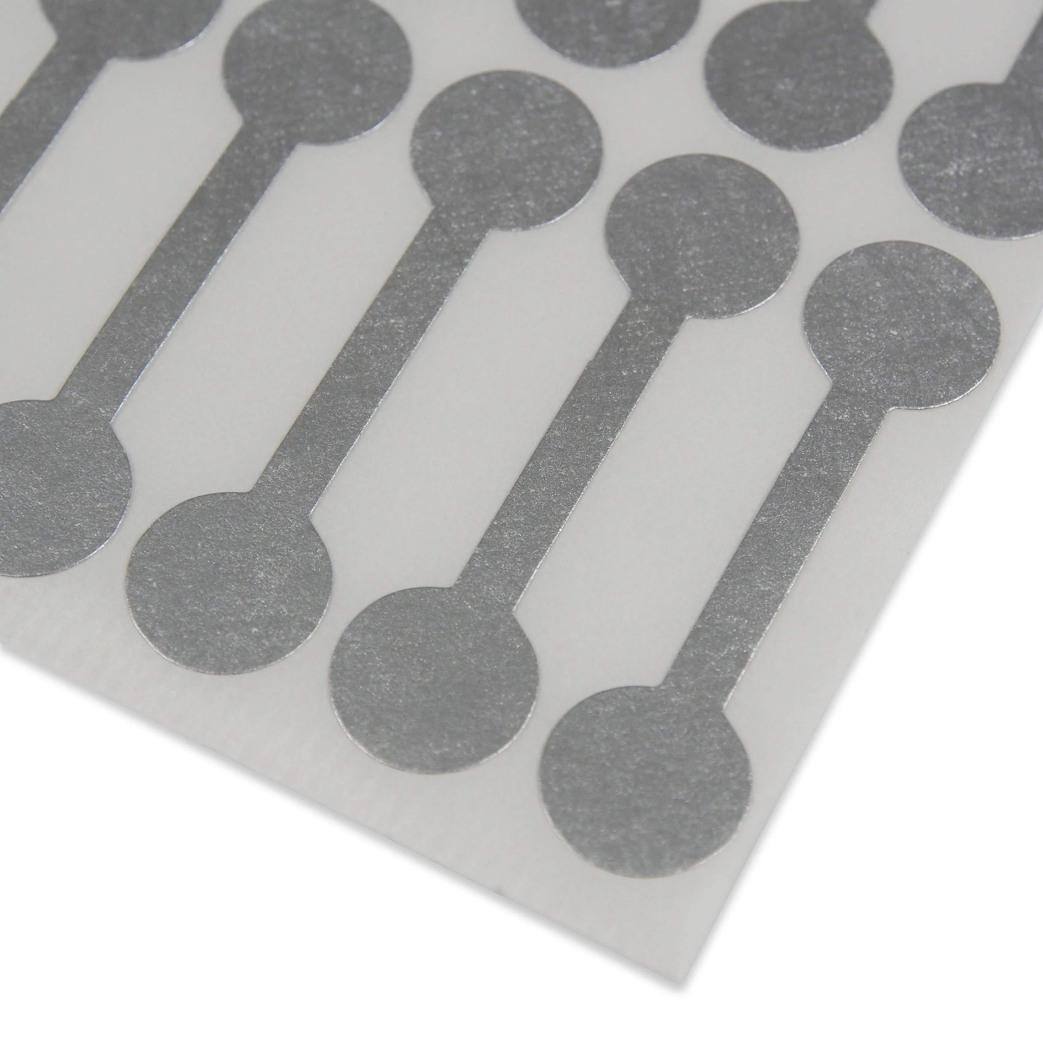 Long Dumbbell Shaped Adhesive Tear-Proof Tags (500pcs/Box)
