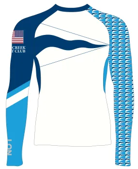 MEN TECH-TEE TOP LONG SLEEVE WHITE | RUSH CREEK YC