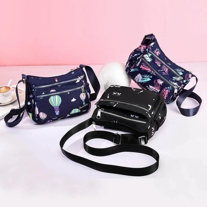 multi-layer large capacity high quality shopping shoulder bag