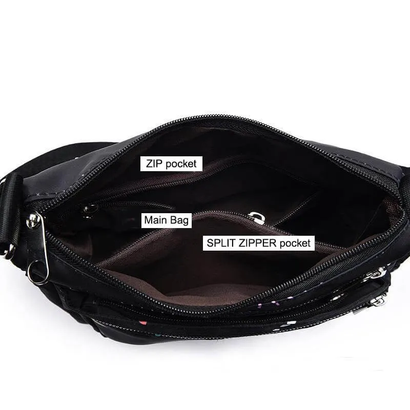 multi-layer large capacity high quality shopping shoulder bag