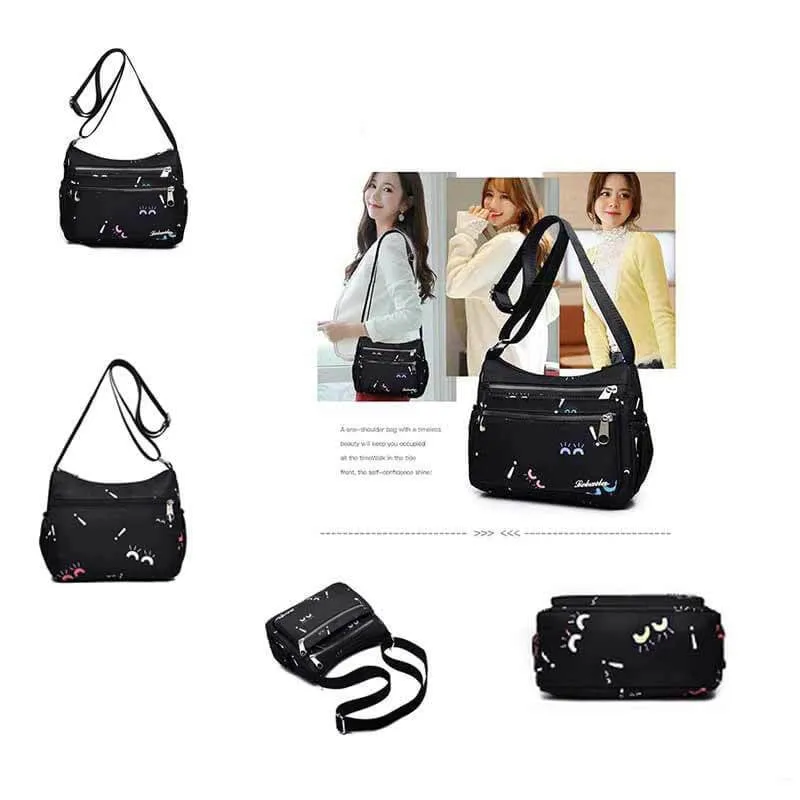 multi-layer large capacity high quality shopping shoulder bag