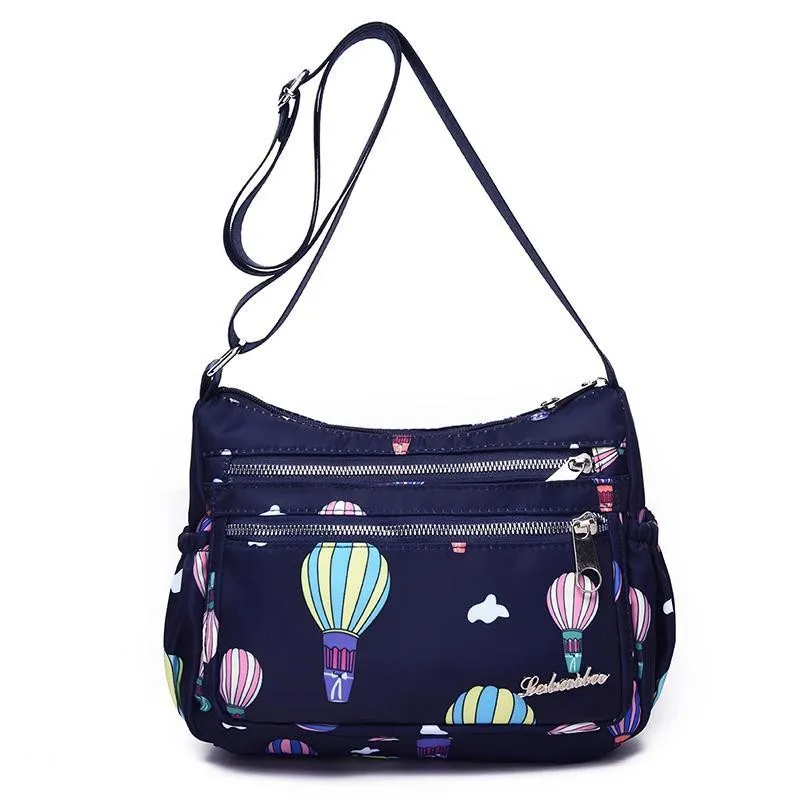 multi-layer large capacity high quality shopping shoulder bag