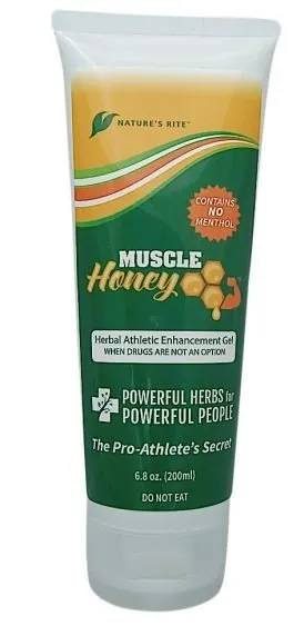 Natures Rite Muscle Honey Sports Gel 6.8 oz Gel