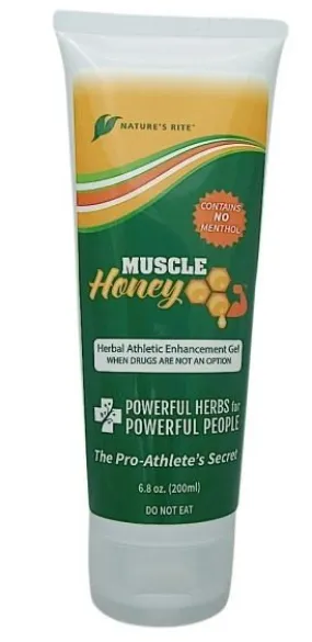 Natures Rite Muscle Honey Sports Gel 6.8 oz Gel