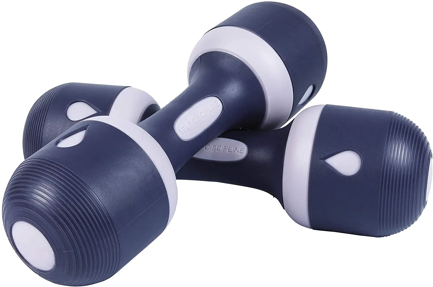 Nice C Adjustable Dumbbell Weight Pair, 5-in-1 Weight Options, Non-Slip Neoprene Hand, All-Purpose, Home, Gym, Office