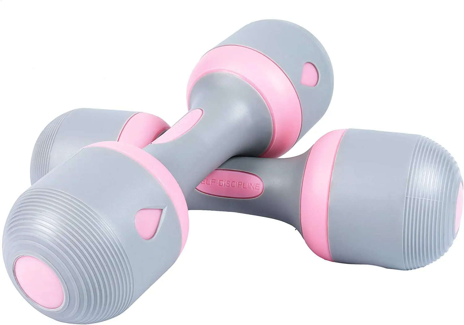 Nice C Adjustable Dumbbell Weight Pair, 5-in-1 Weight Options, Non-Slip Neoprene Hand, All-Purpose, Home, Gym, Office