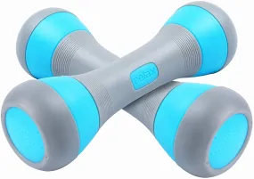 Nice C Adjustable Dumbbell Weight Pair, 5-in-1 Weight Options, Non-Slip Neoprene Hand, All-Purpose, Home, Gym, Office