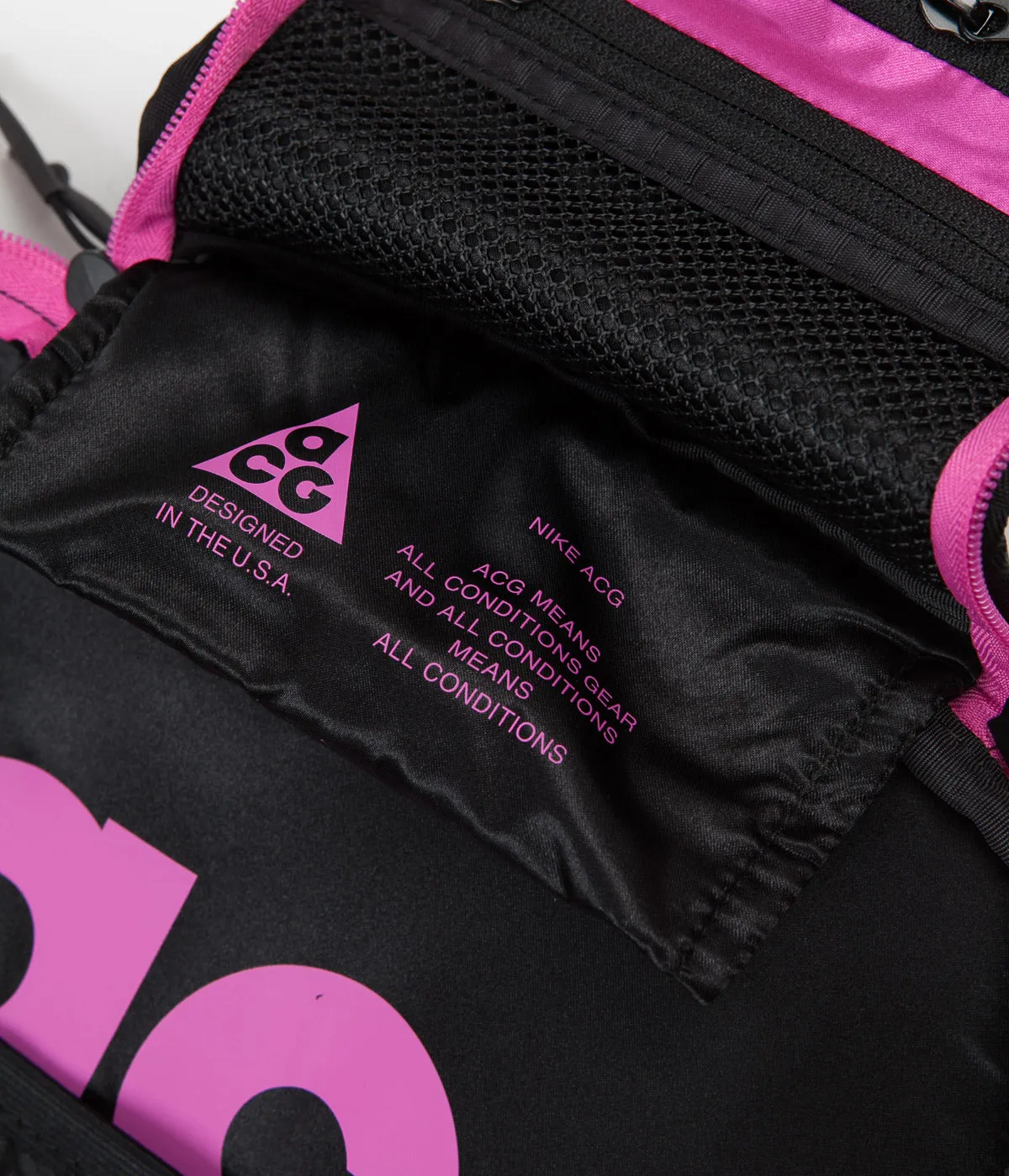 Nike ACG Responder Backpack - Black / Active Fuchsia / Safety Orange