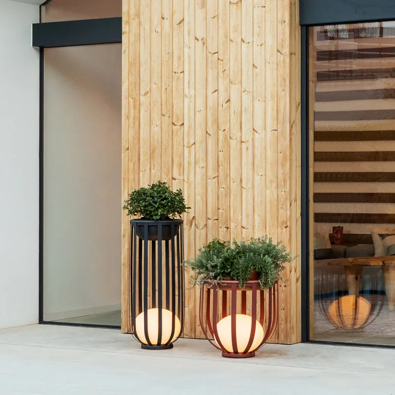 Outdoor Flower Pot Lamp