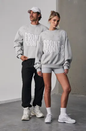 Pyro Crewneck - Grey Marle